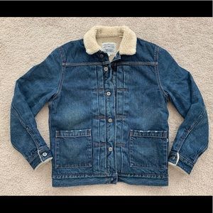 LEVIS LMC TYPE 2 SHERPA TRUCKER JACKET COLOR PORTO